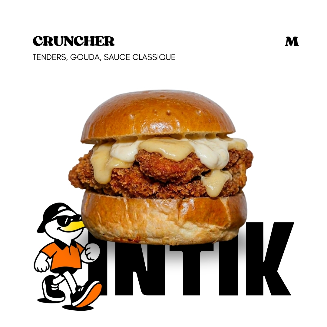 Cruncher burger
